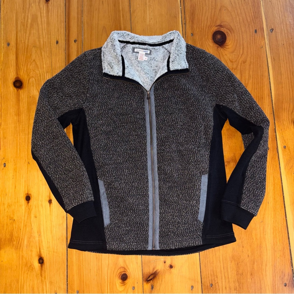 Carbon2Cobalt Sherpa Lined Full Zip Jacket Men’s Medium